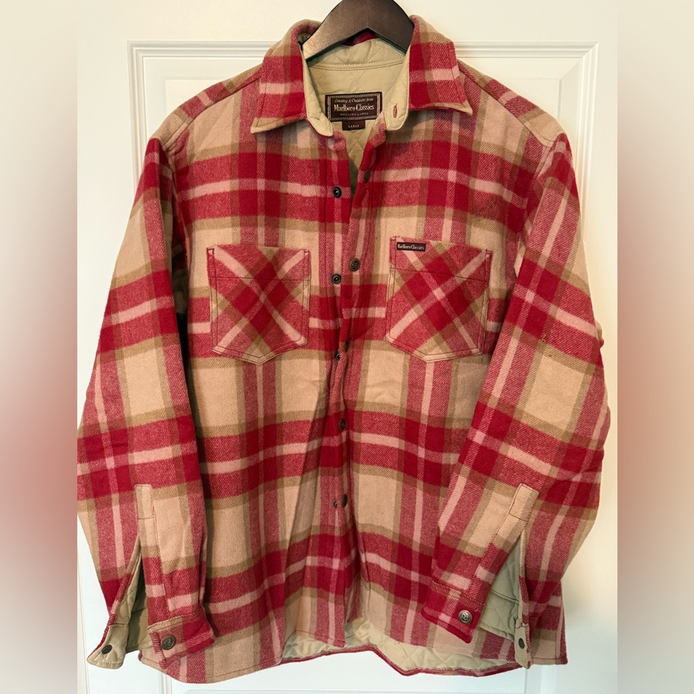 Marlboro Classic Flannel Shacket